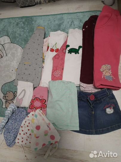 Вещи пакетом на девочку 1-2 года