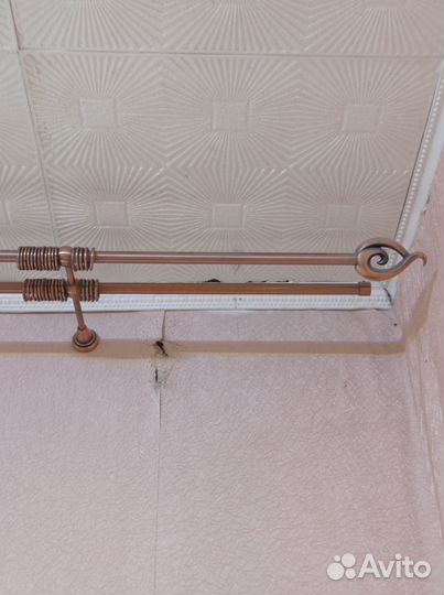 Гардина медная 300 см