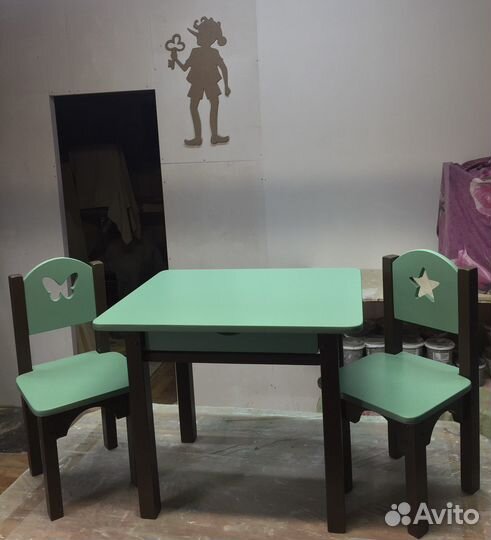 Комплект стол и стул детский