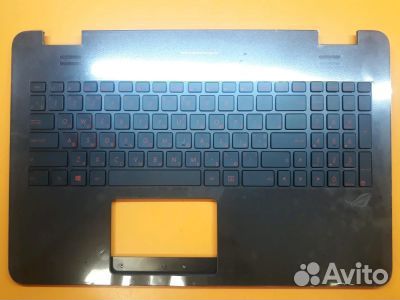 Клавиатура верхняя панель для Asus GL551 подсветка