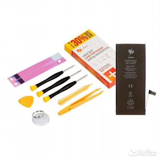 Аккумулятор в наборе ZeepDeep для iPhone 7 +17 пов
