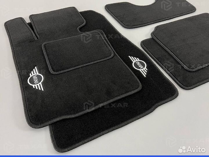 Коврики на mini Countryman ворсовые