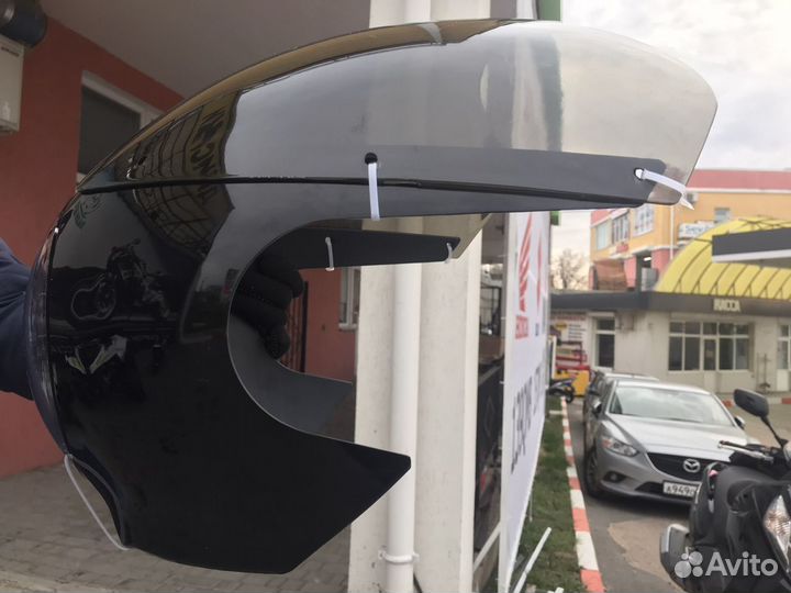 Мото стекло кастом комплект cafe raser