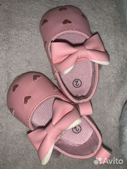 Пинетки для девочки