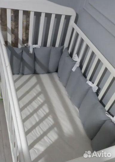 Бортики в детскую кроватку
