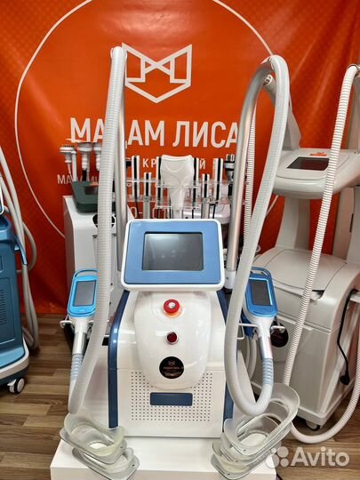 Аппарат Криолиполиза,кавитации,RF-лифтинга ML-360S