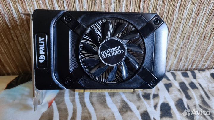 Видеокарта Gtx 1050 ti 4gb Palit StormX