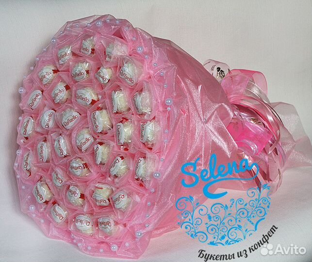 Букет из конфет Ферреро роше, Рафаэлло. Сладкий