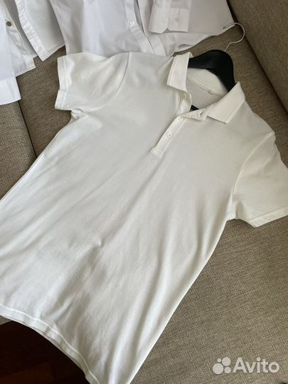 Рубашка белая zara