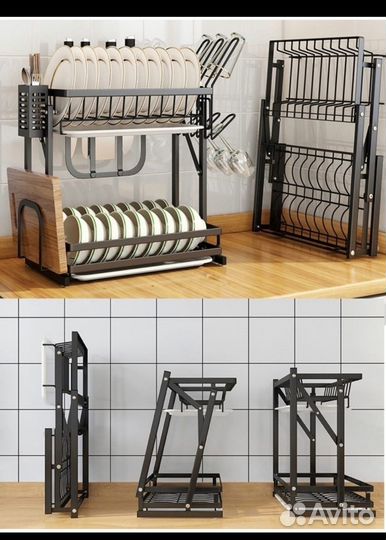 Новая Сушка для посуды Икея кухонная полка