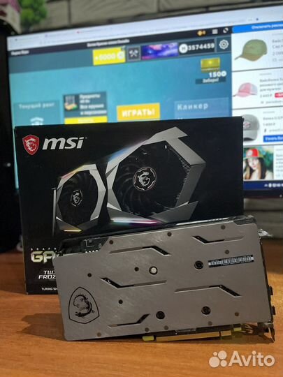 Видеокарта Msi 1660 Super Gaming X