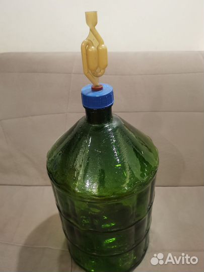 Стеклянный бутыль 20л