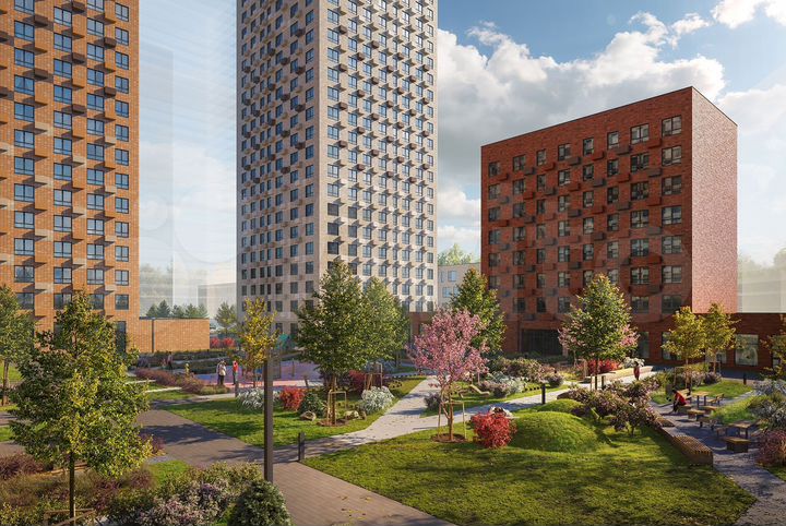 1-к. квартира, 32,6 м², 15/33 эт.