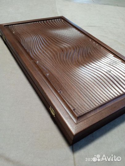 Нарды резные Аква, большие