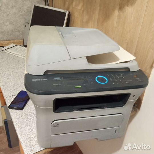 Мфу лазерное сетевое чёрно-белое