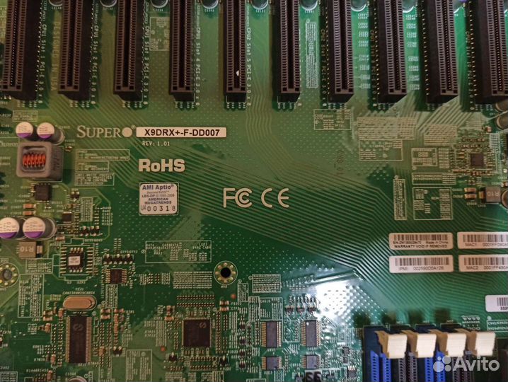 Материнская плата supermicro x9drx-F