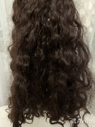 Парик хвост на заколке