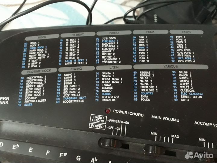 Синтезатор casio