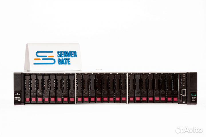 Сервер HP DL380 Gen10 24SFF 2xGold 6134 128GB