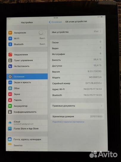Планшет Apple iPad 2 Wi-Fi + 3G
