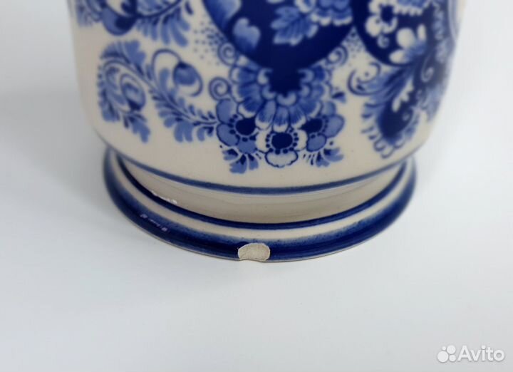 Голландская вазочка (в стиле делфтского фаянса)