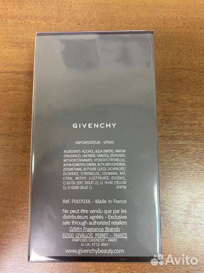 Givenchy gentleman only