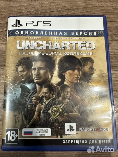 Unсharted Нaследие Воров PS5