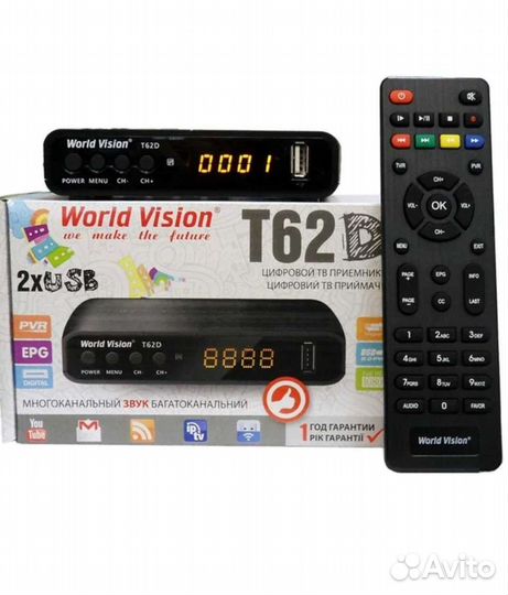 Цифровой тв тюнер / цифровой тв приёмник