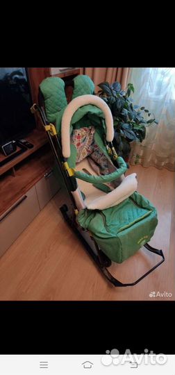 Санки на колесах
