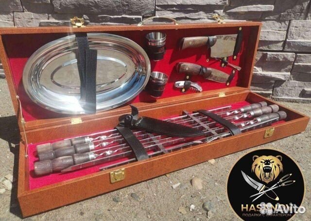 Шашлычный набор подарочный