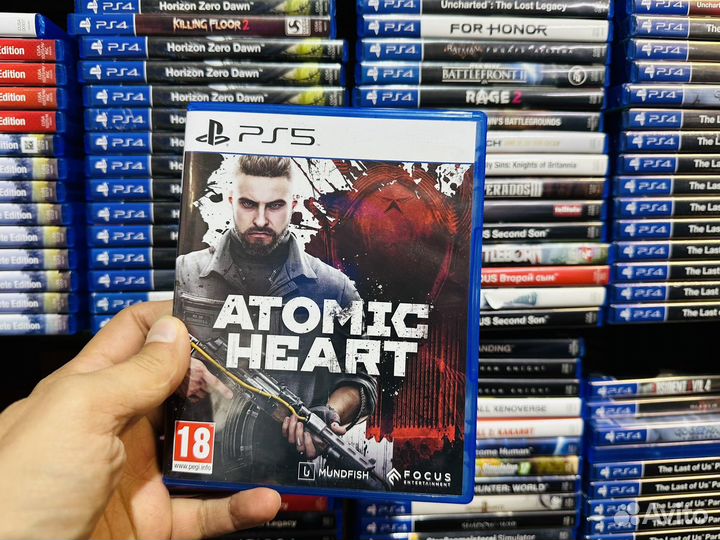 Atomic heart ps5 диск