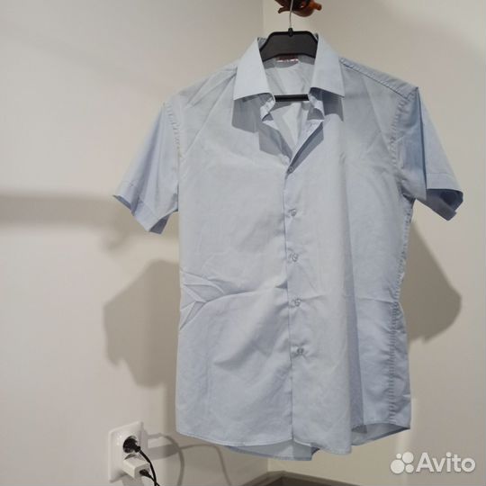 Рубашка школьная slim fit