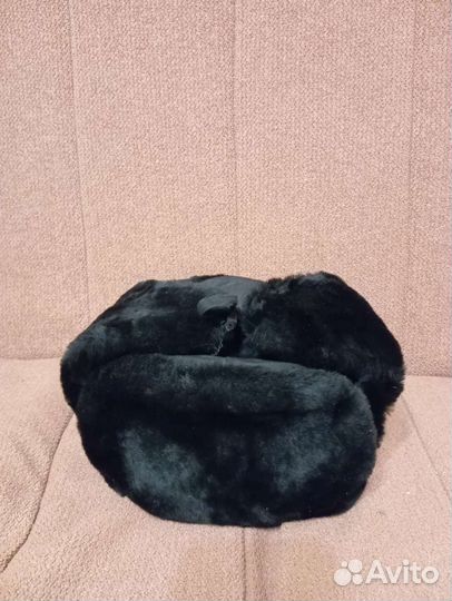 Шапка ушанка мужская меховая