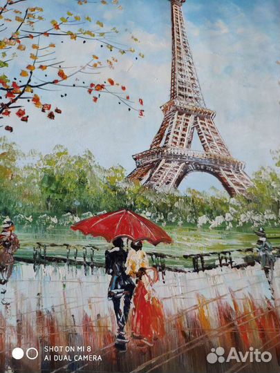Картина. Париж. Масло, холст