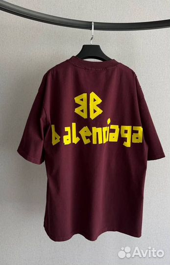 Balenciaga футболка классная унисекс