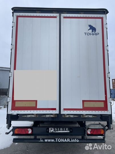 Полуприцеп шторно-бортовой Тонар T4-16V, 2023