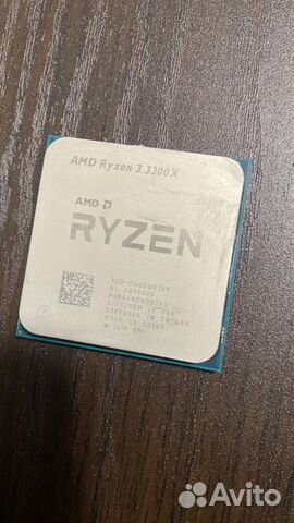 Amd ryzen 3 3300x, процессор купить в Москве | Электроника | Авито