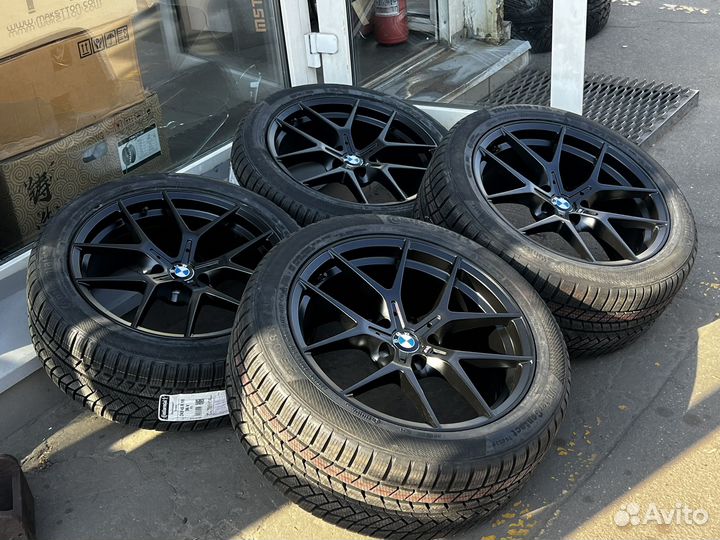 Колеса зимние для g30 бмв диски шины датчики