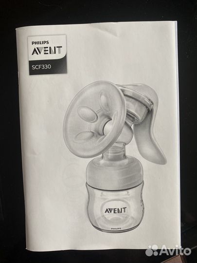 Молокоотсос avent ручной