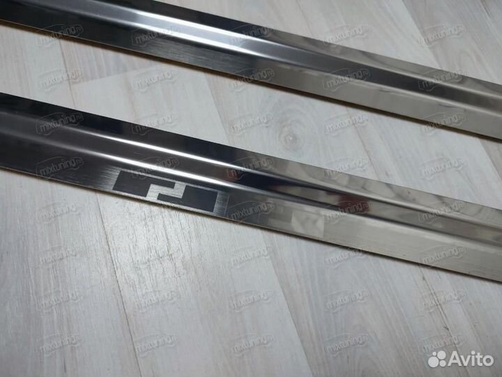 Накладки на пороги Premium Volkswagen Golf 6 Купе