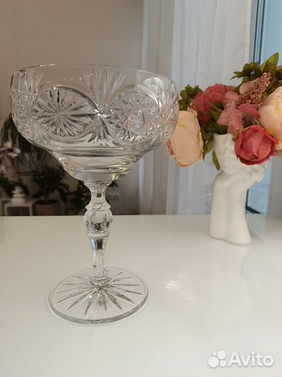 Ваза / креманка хрустальная СССР