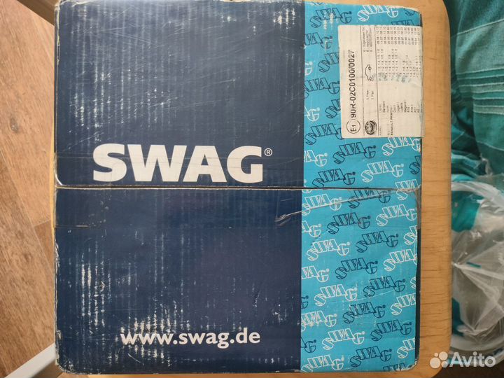 Продам передние тормозные диски swag на Логан