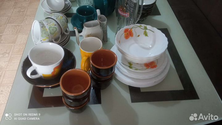 Набор столовой посуды бу