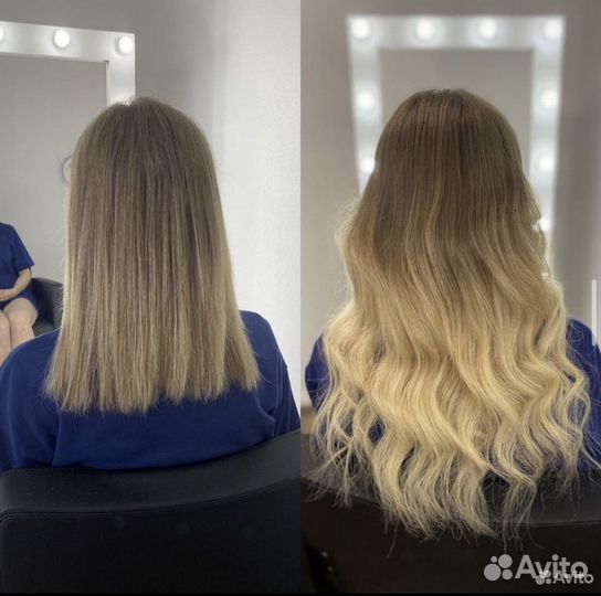 Наращивание волос