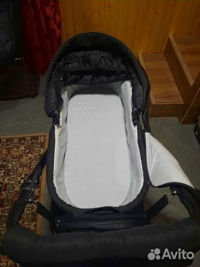 Коляска 2 в 1 Riko Basic Ozon эко кожа