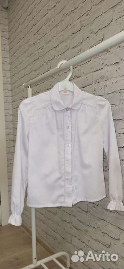 Рубашка школьная для девочки 146