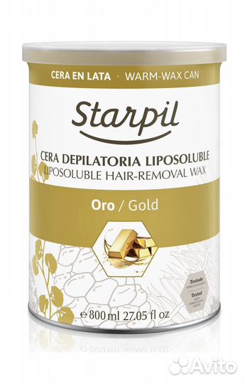 Воск для депиляции 800 мл starpil
