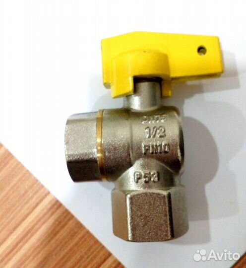 Кран шаровый газовый