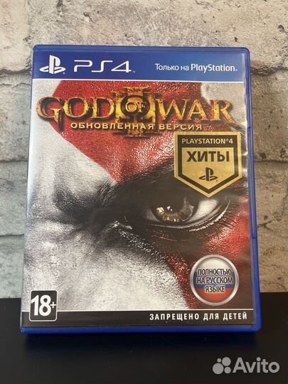 Диск God of War для Ps4