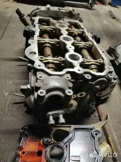Головка блока цилиндров левая Audi A6 C6 AUK